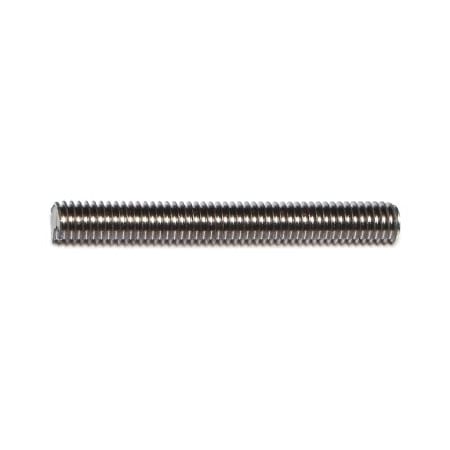 Midwest Fastener Fully Threaded Rod, 3/8"-16, Zinc Plated Finish, 5 PK 76944